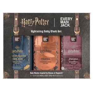 Every Man Jack Harry Potter Body Wash Set - NIB